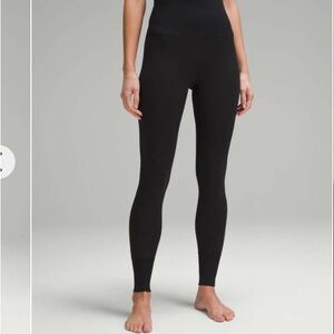 Lululemon🍋HR Ribbed-Trim Tight 28”